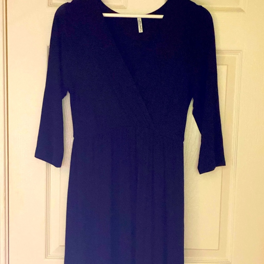 Black maxi dress